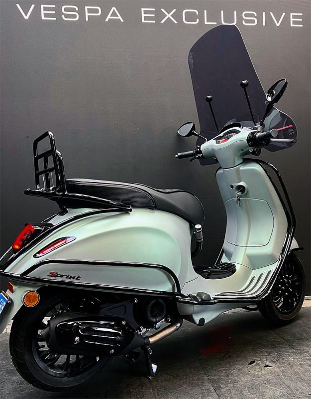 Vespa Sprint Special Opaco Amethyst Green (full option)