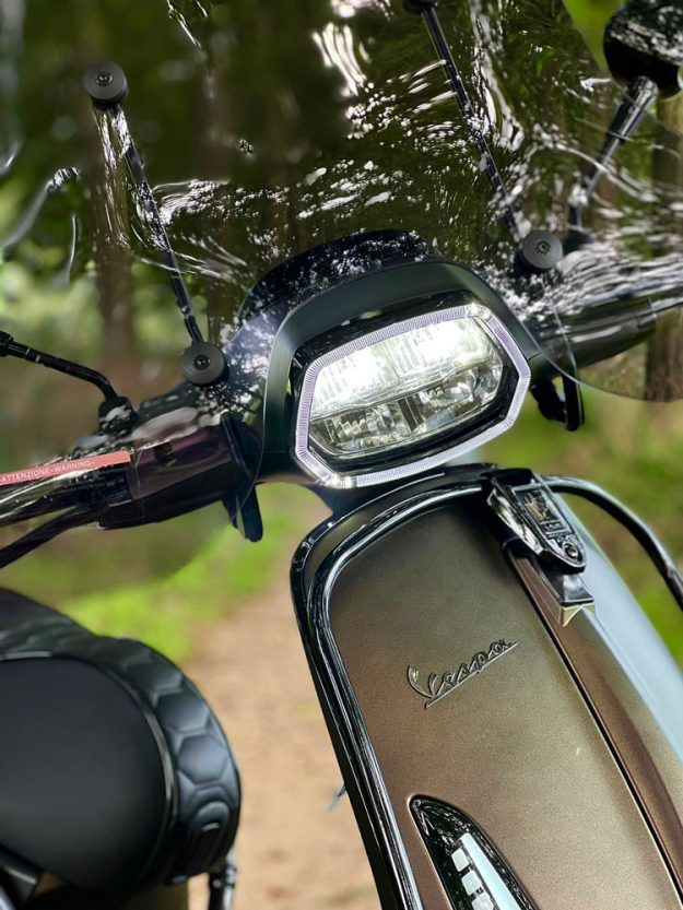 Vespa Sprint Opaco Chameleon Leopardo (full option)