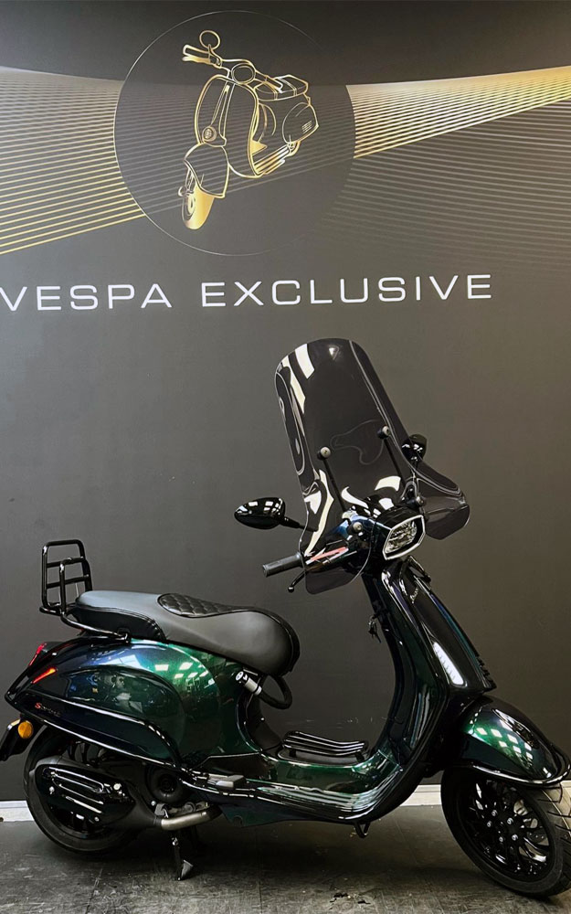 Vespa Sprint Special Dragon Galaxy Green (full option)